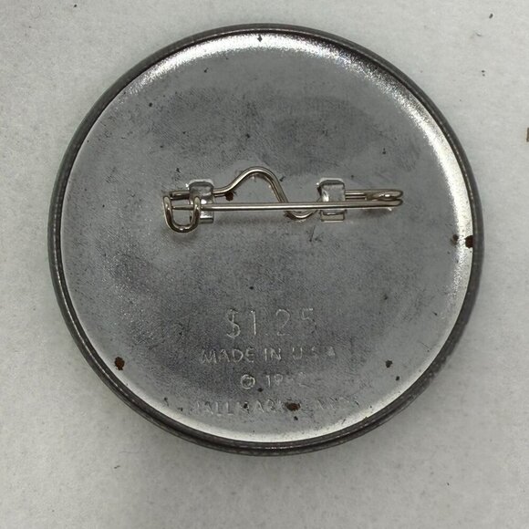 1982 "Irish Kisses 5 cents Frog Pinback Button Pin St. Patrick's Day Paddy - Picture 5 of 5